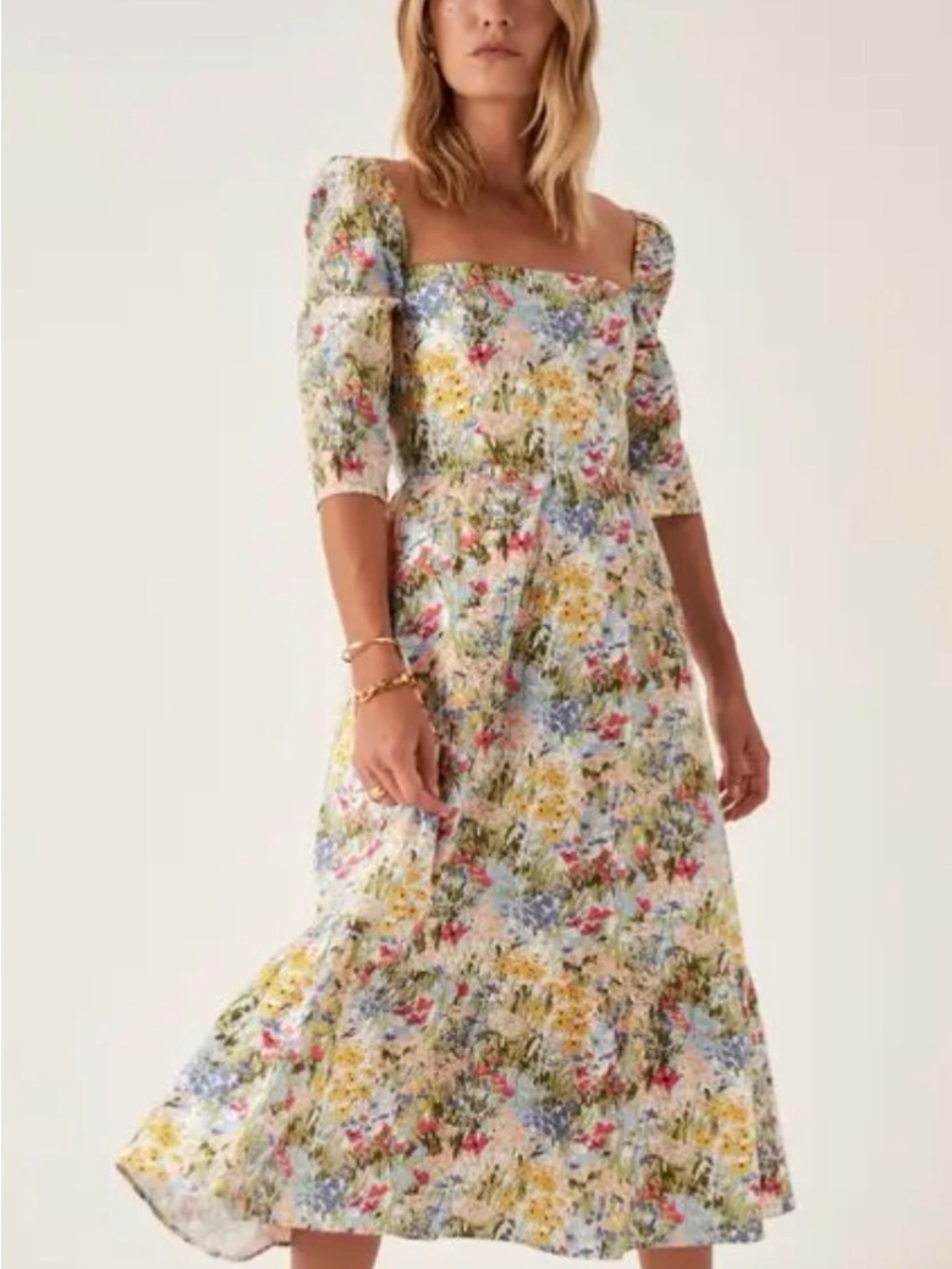 Reformation Cypress Dress Countryside Size 2